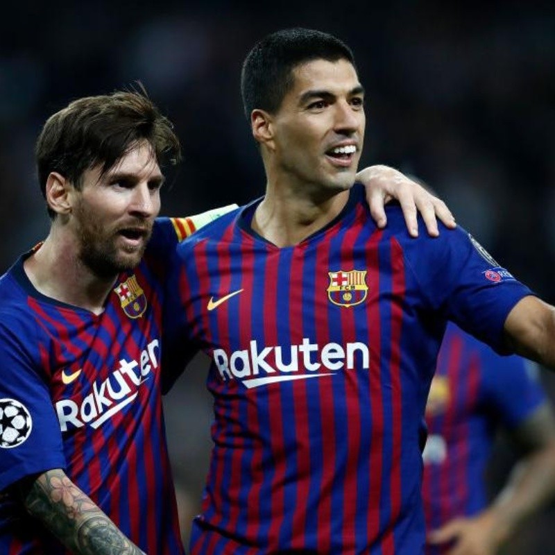 Amigos son los amigos: el posteo de Messi festejando con Suárez tras la goleada