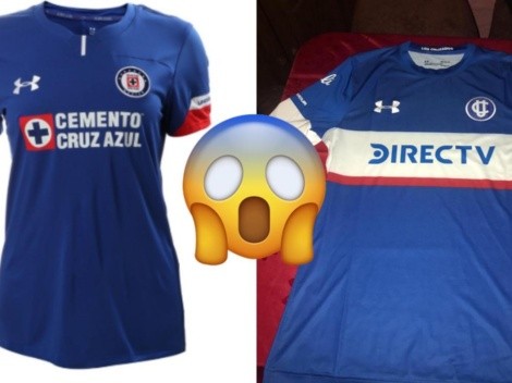 ¿Plagio? Under Armour deja a Cruz Azul y fabrica jersey igual en Chile