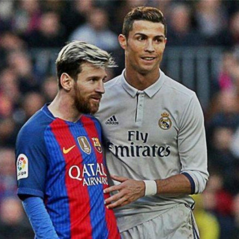 La frase de Cristiano Ronaldo sobre él y Messi después del clásico que se hizo viral