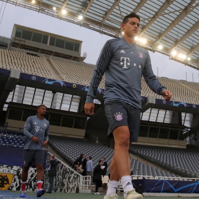 En Alemania anuncian que James Rodríguez se marcharía del Bayern Múnich