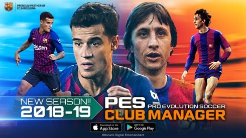 Ya está disponible la actualización de PES Club Manager 2.0