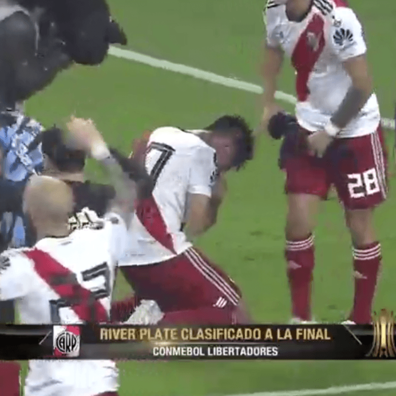 El loco de River: el Pity Martínez se largó a llorar después del milagro