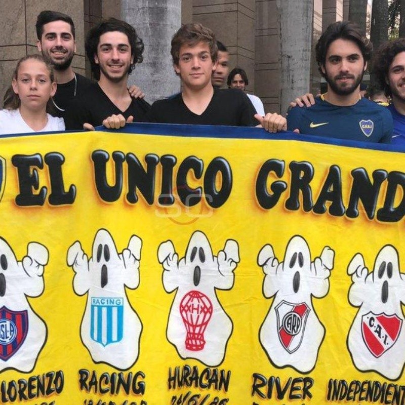 La reacción de los hinchas de Boca en Sao Paulo apenas River clasificó a la final