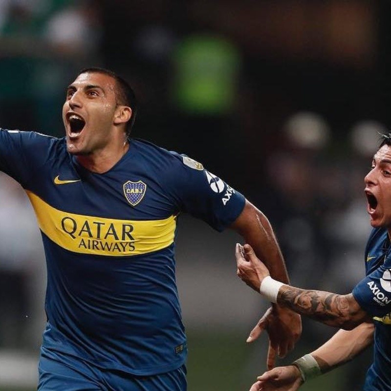 Le sobran goles a Boca: Wanchope durmió a Palmeiras y anotó el 1-0