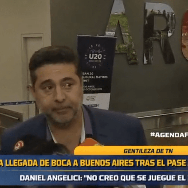 Angelici habló de la final ante River: "Estamos confiados"