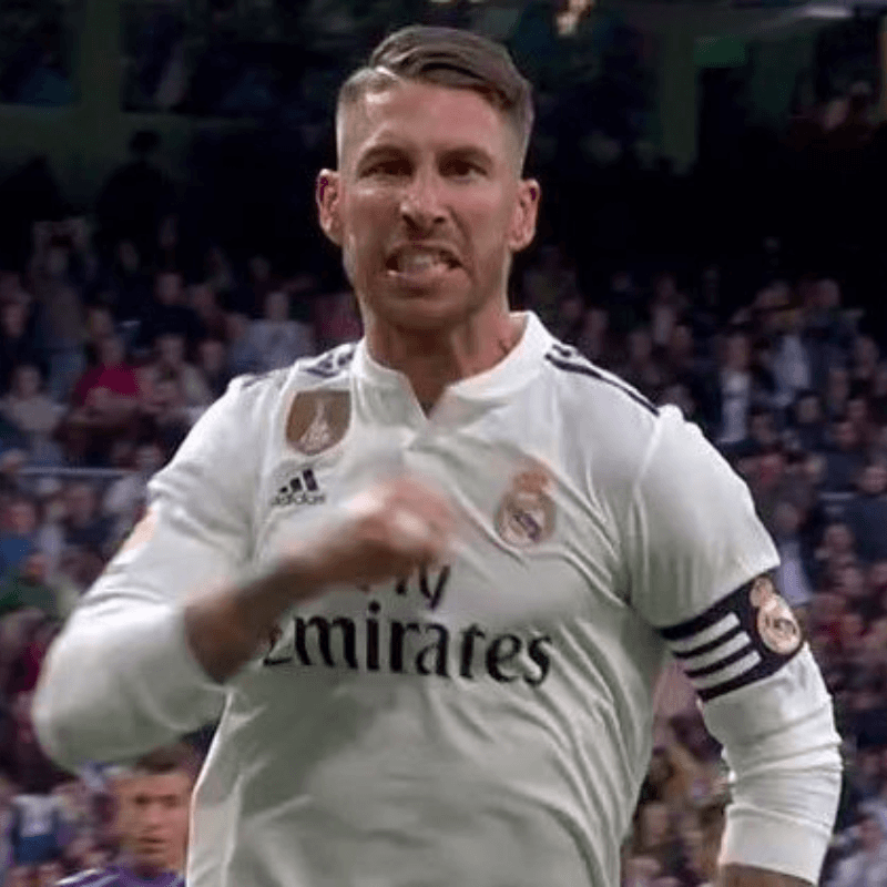 La picó y enloqueció en el festejo: el golazo de penal de Sergio Ramos