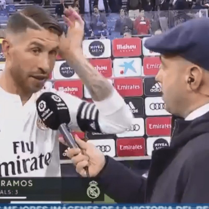 La respuesta de Sergio Ramos a los silbidos de todo el Bernabéu