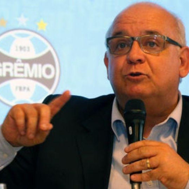 Sacado: el presidente de Gremio habló luego del fallo de la Conmebol