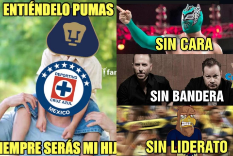 Ahora es Cruz Azul el que goza de los memes y Pumas lo ...