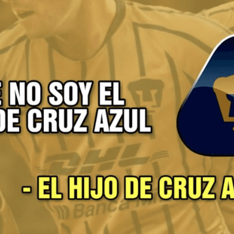 Ahora es Cruz Azul el que goza de los memes y Pumas lo sabe