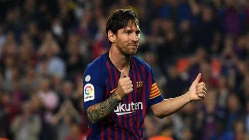 Lionel Messi, el as de espadas de Barcelona.