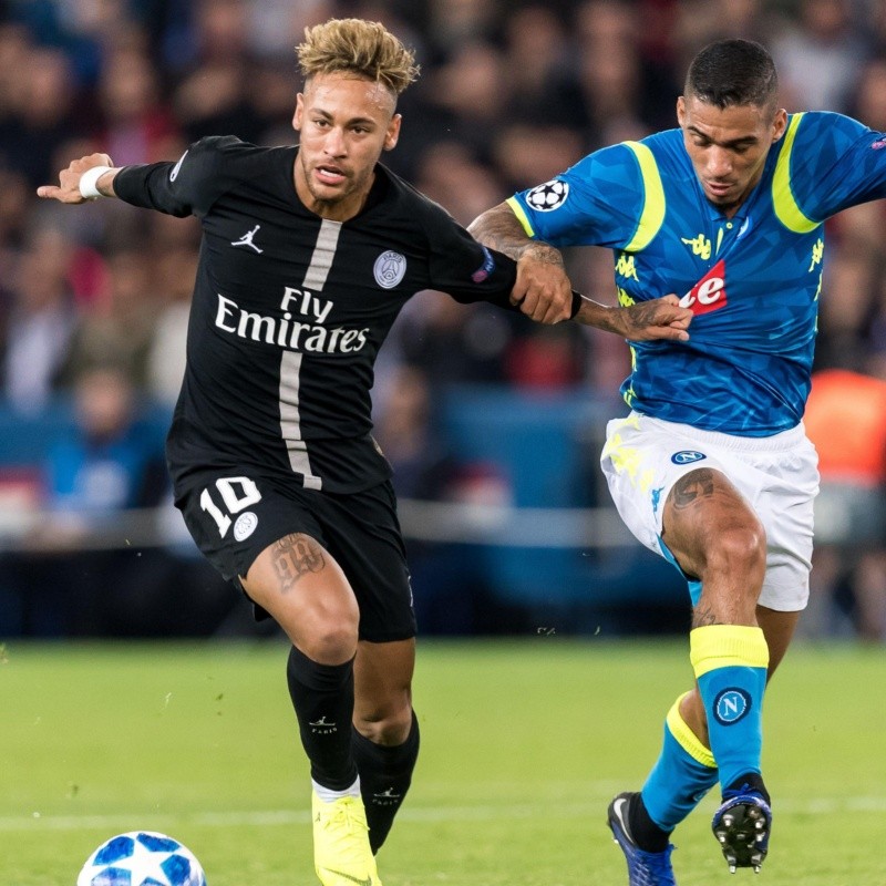 Qué canal transmite Nápoli vs PSG por la Champions League