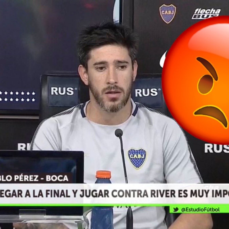 A Pablo Pérez le preguntaron que pasa si River se dedica a pegar y la acaba de pudrir con toda