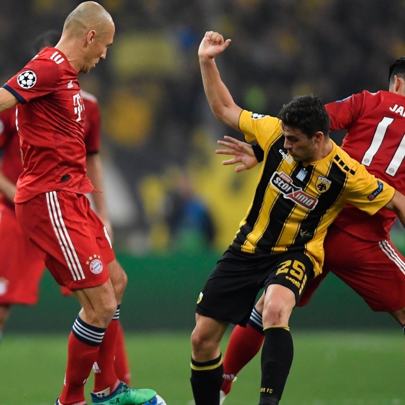 Qué canal transmite Bayern Múnich vs AEK Atenas por la Champions League