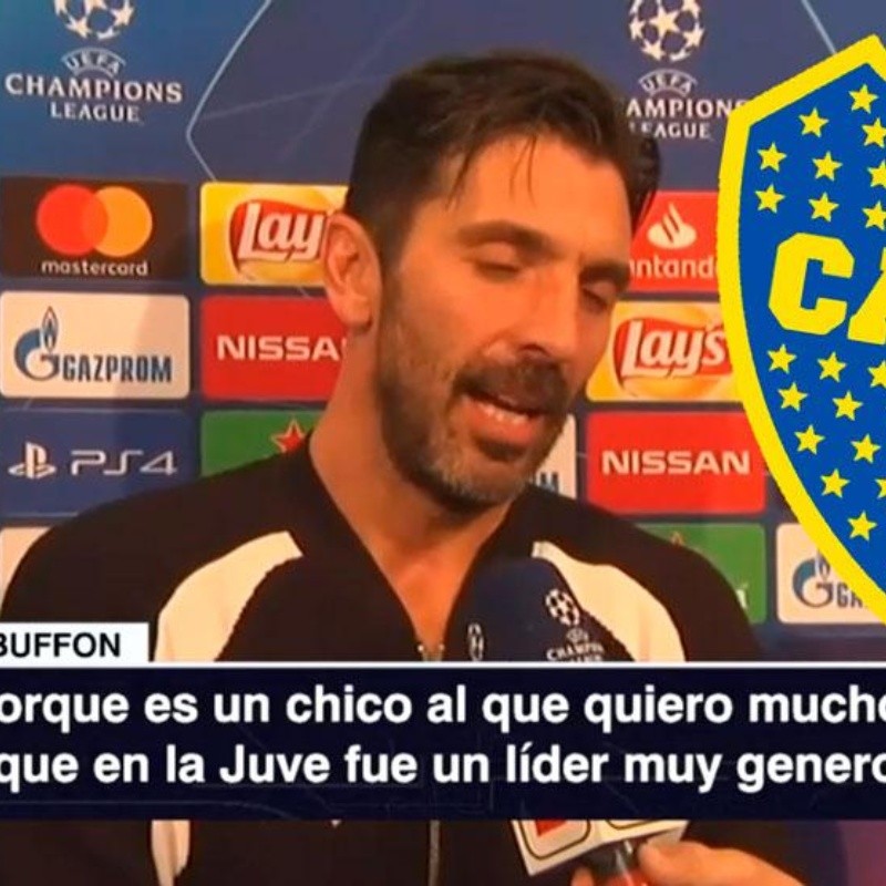 A Buffon le preguntaron si estuvo cerca de ir a Boca y lo que dijo hizo que todos los hinchas se lamenten