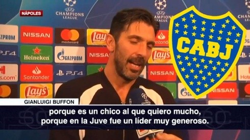 Buffon reconoció que nunca lo llamaron de Boca.