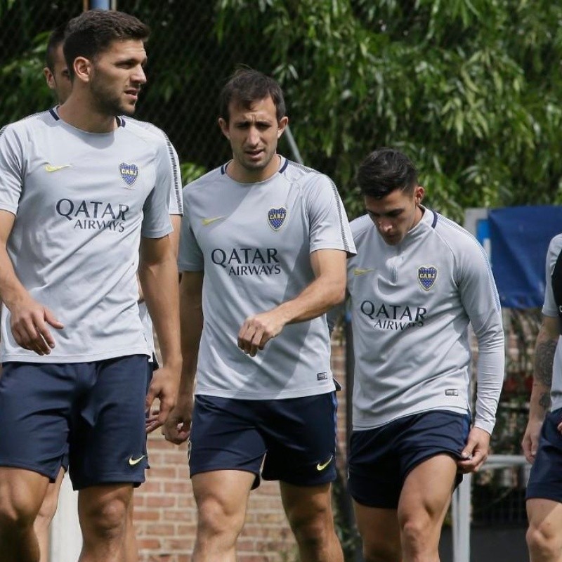 Sorpresa: se apareció Conmebol en el entrenamiento de Boca