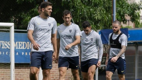 Sorpresa: se apareció Conmebol en el entrenamiento de Boca