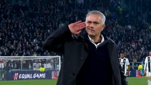 Mourinho haciendo un Mourinho: le ganó a la Juventus y el gesto fue épico