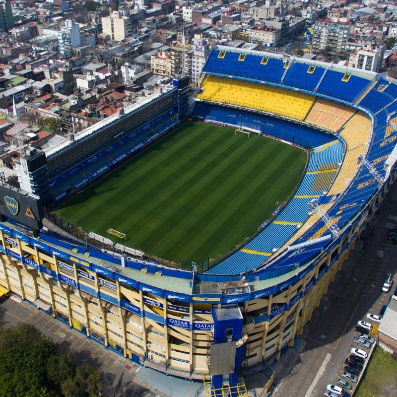 Así está La Bombonera a 2 días de la primera final de la Copa Libertadores