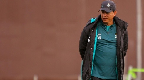 El técnico de Santos habló en la previa del duelo ante América.