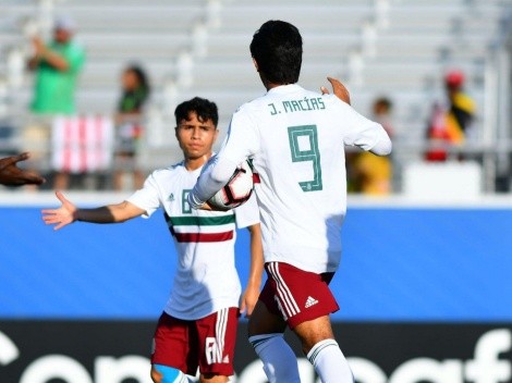 Orgullo: Misael Domínguez anota en la super goleada de México Sub 20 sobre Aruba