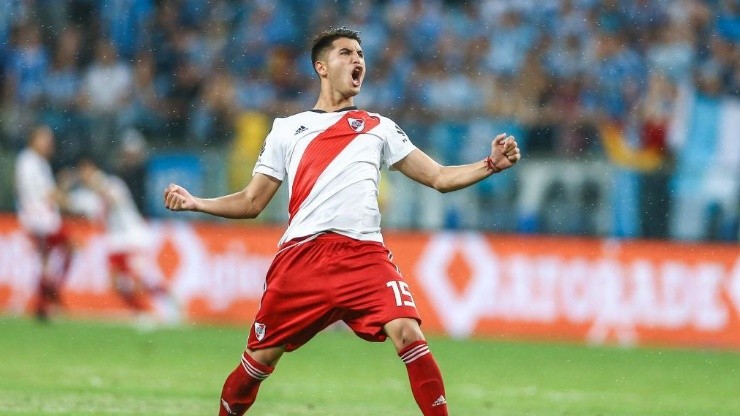 Exequiel Palacios, volante de River.