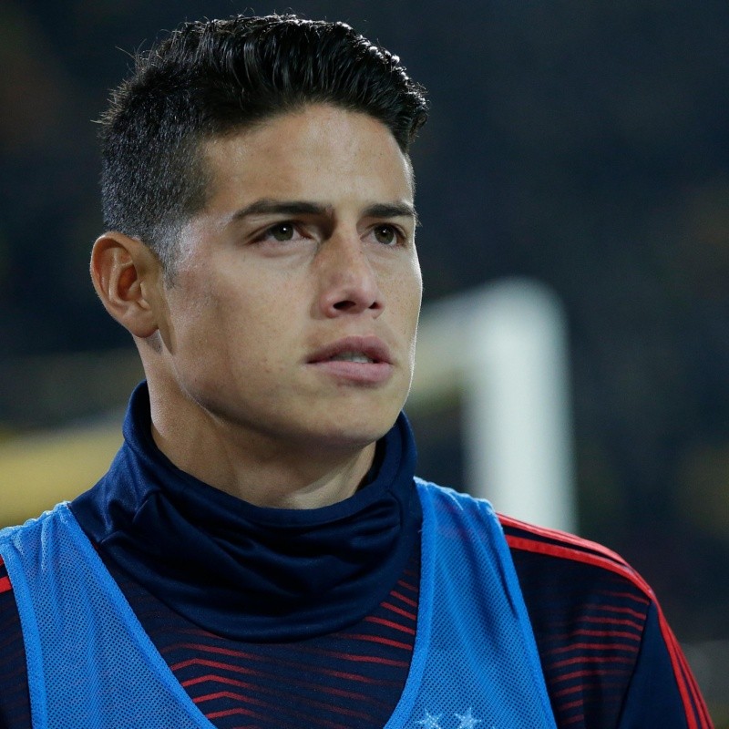 Malas noticias: se lesionó James Rodríguez en Bayern Munich