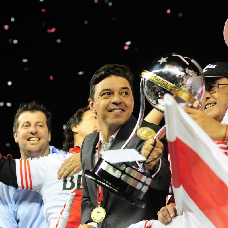 Mercado contó qué habló con Gallardo en la previa de la Superfinal de Libertadores