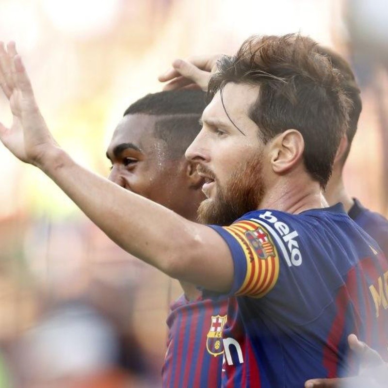 Como jugador y capitán: Malcom contó por qué Messi es el mejor de todos