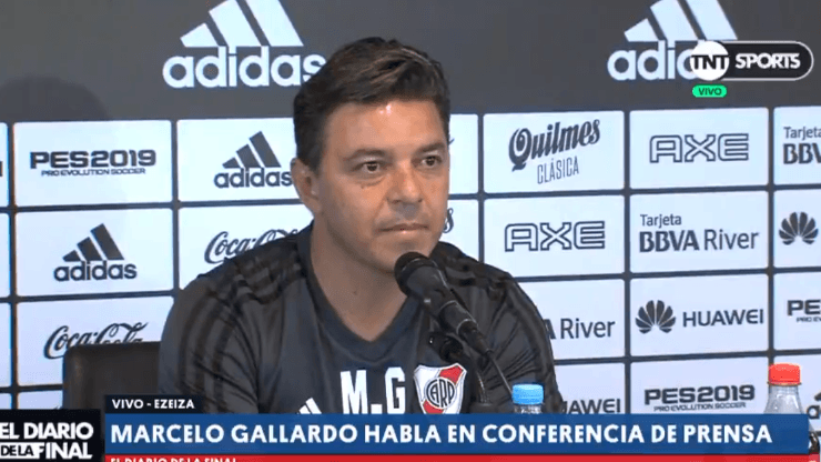 Foto de Marcelo Gallardo, entrenador de River.