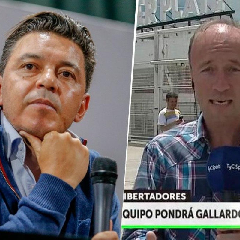 Histórico: Cortese le chupó las medias en vivo a Gallardo