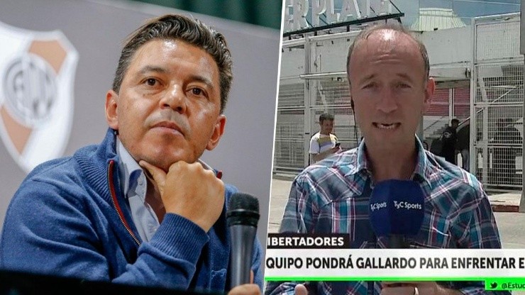 Histórico: Cortese le chupó las medias en vivo a Gallardo