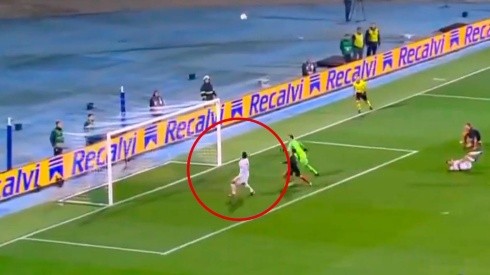 Morata falló un gol que parecía sencillo.