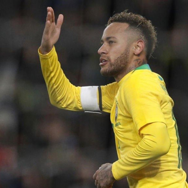 En un amistoso picante, Neymar le dio el triunfo a Brasil sobre Uruguay