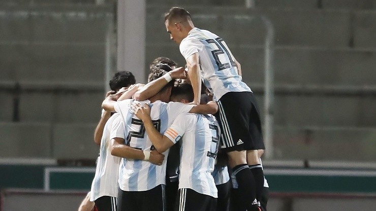 Festejo argentino en Córdoba.