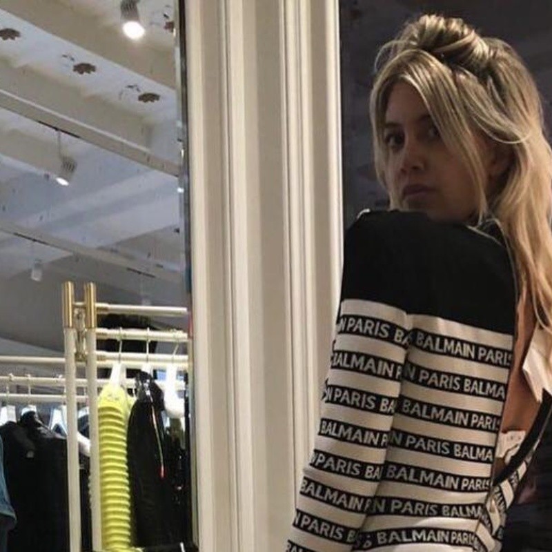 Wanda Nara acaba de subir una historia con la novia de Lautaro Martínez