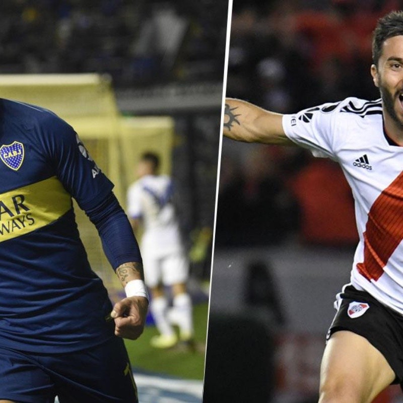 ¿Quién pierde más: River con la lesión de Scocco o Boca con la de Pavón?