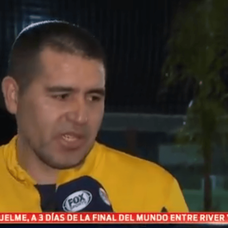 Riquelme: "Me hubiese encantado poder jugar la final contra River"