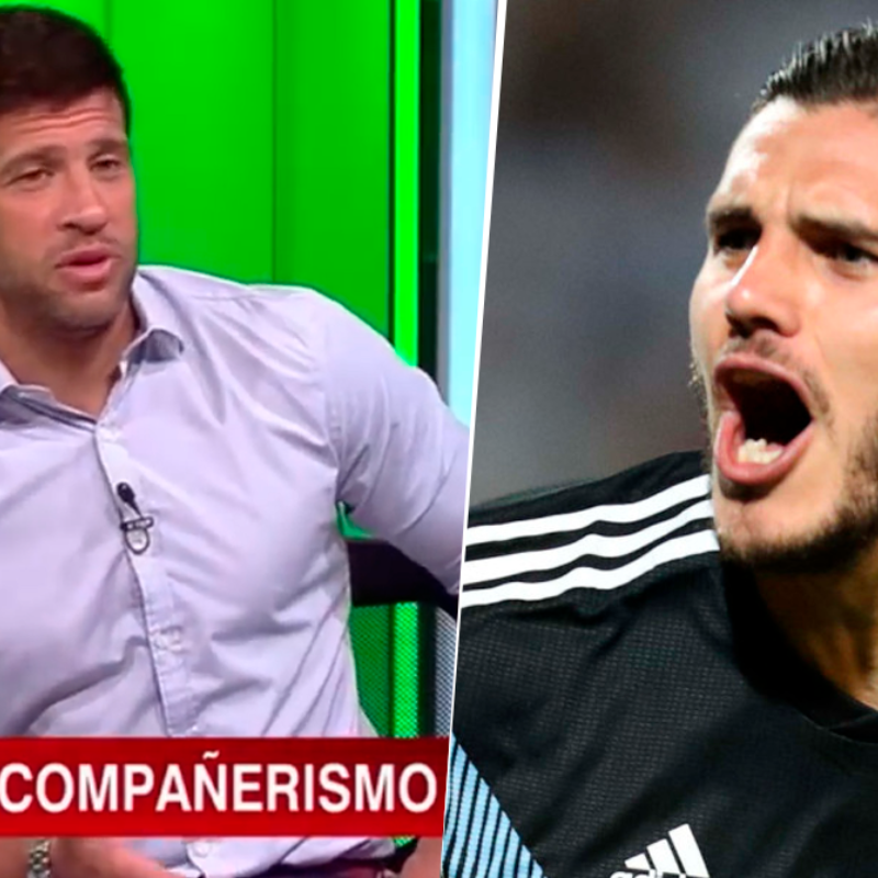 Seba Domínguez le pegó a Icardi por su polémica frase sobre el grupo de la Selección