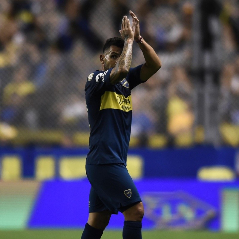 Hinchas de Boca le van a dar una camiseta especial a Tevez para jugar en El Monumental