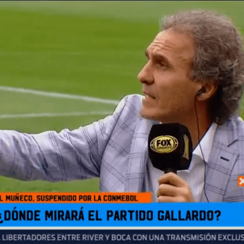 Ruggeri entendió todo y le explicó a Gallardo una estrategia para dar indicaciones en el partido