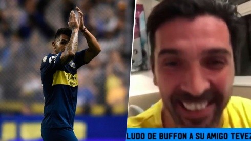 El mensaje de Buffon a Tevez a un día de la final entre Boca y River