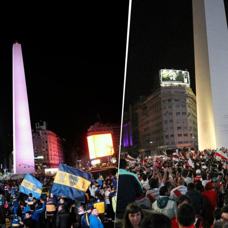 Sí, señores: el campeón del River-Boca podrá festejar en el Obelisco