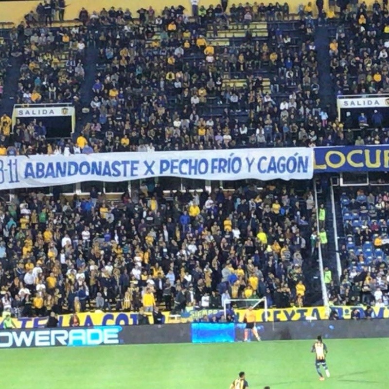 Insólito trolleo de la voz del estadio de Rosario Central a Newell's