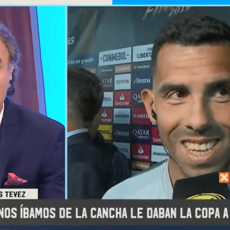 A Tevez le preguntaron por Gallardo y tiró una frase entre risas