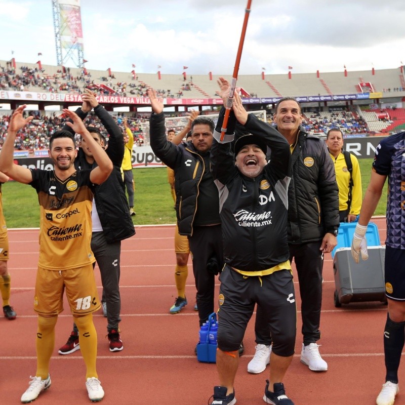 Maradona lo hizo de nuevo: Dorados perdió 1 a 0 pero se metió en la final de la Liguilla