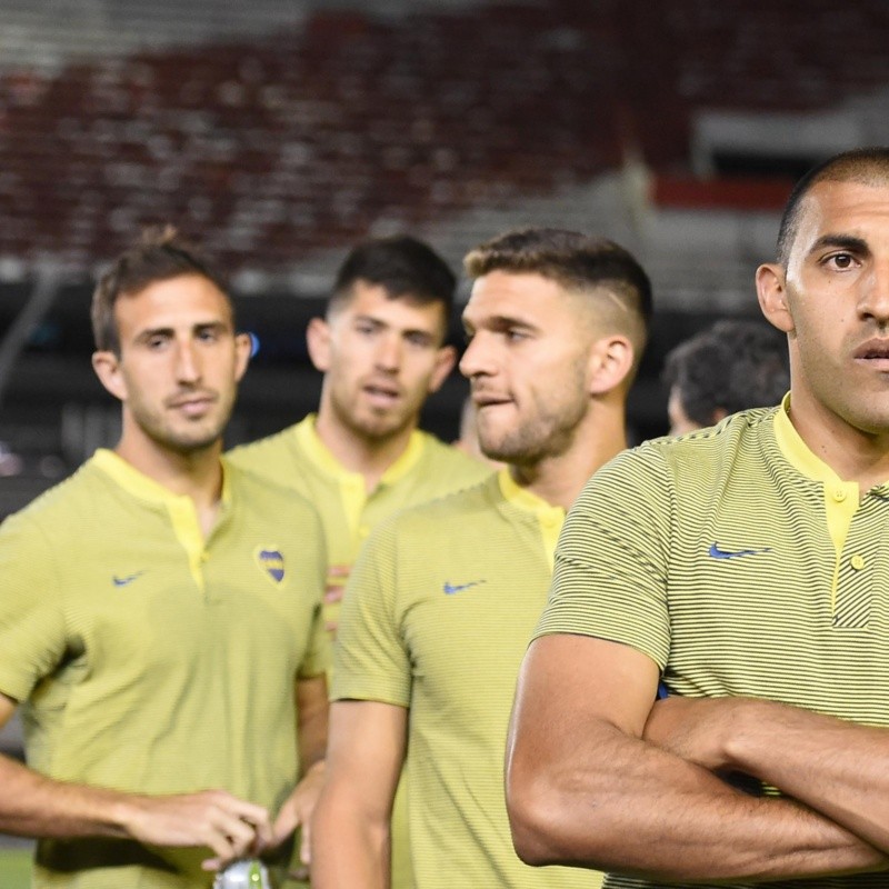 La foto de los jugadores de Boca en el Monumental que nadie mostró y hará felices a todos los Xeneizes