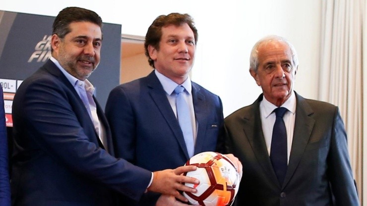 Comunicado de Conmebol previo a la reunión con D'Onofrio y Angelici