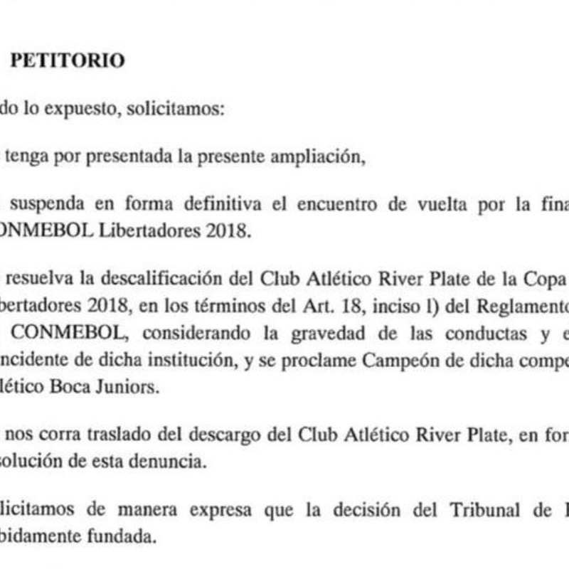 Tiembla River: se filtró el documento que Boca llevó a Paraguay